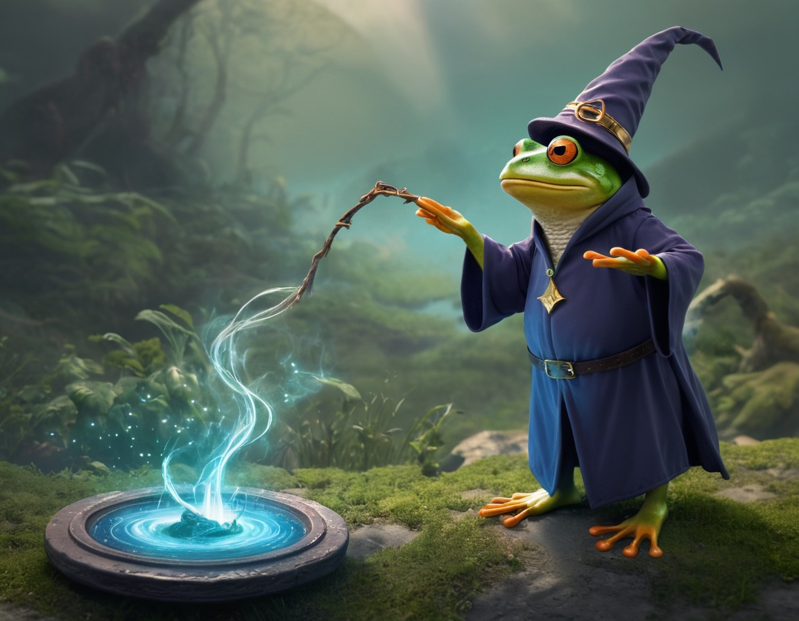 wizard, frog, magic, transformation, mistake, fun, people