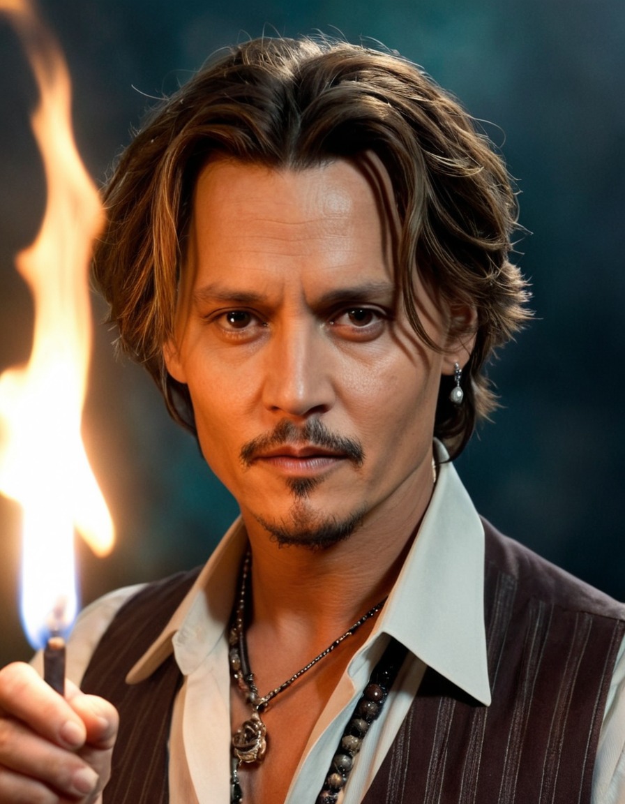 johnny depp, hollywood actor, gender transformation, celebrity, gender identity, gender representation