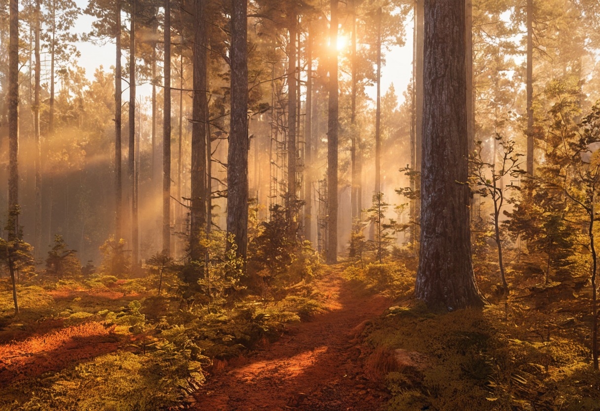 autumn, mountains, scenic, trees