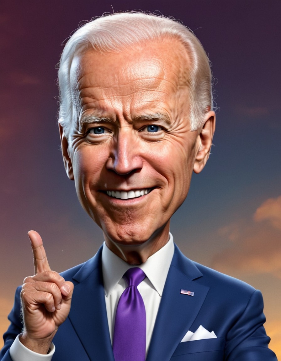 joe biden, caricature, humor, politics, funny, satire