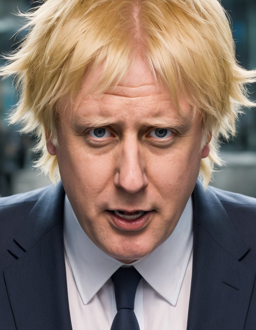 anime, boris johnson, blonde hair, charismatic, politician, politics