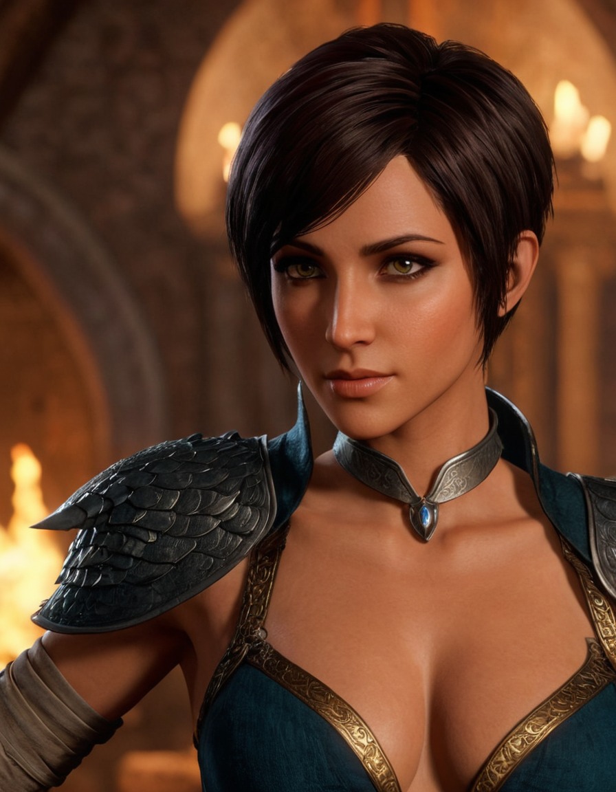 cassandra pentaghast, dragon age: inquisition, rpg, fantasy, video game, sword fighting, character action