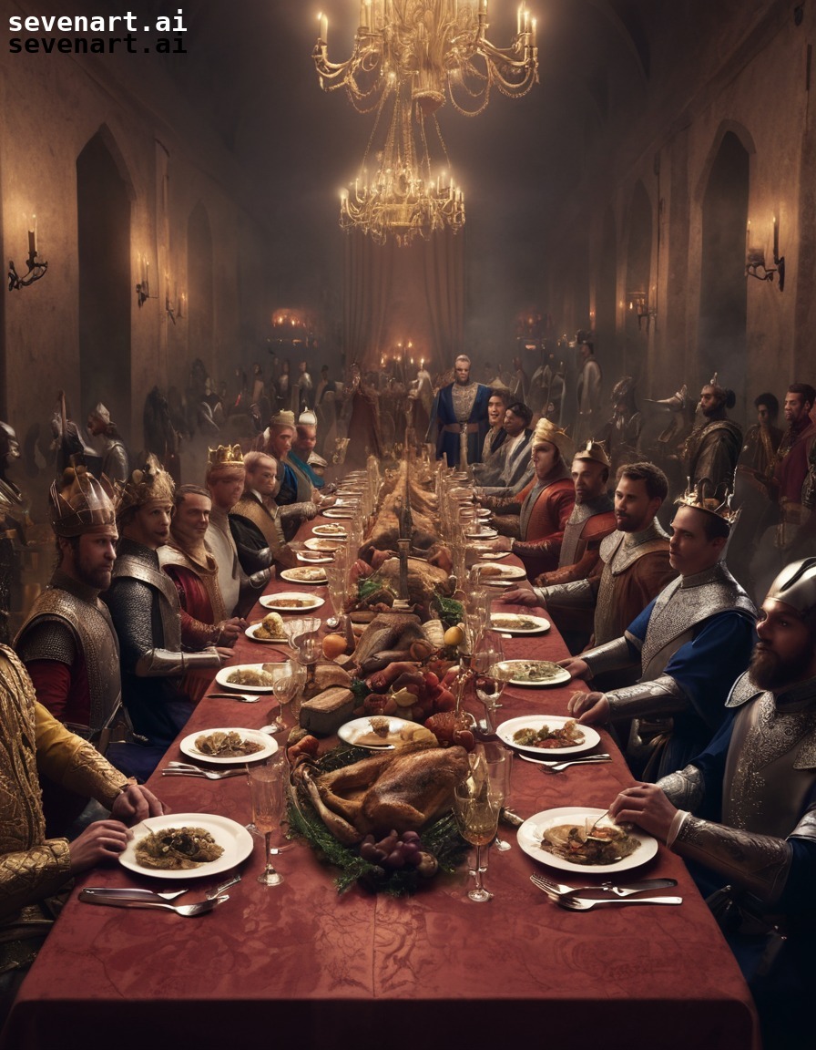 royalty, banquet, nobility, feast, celebration, middle ages