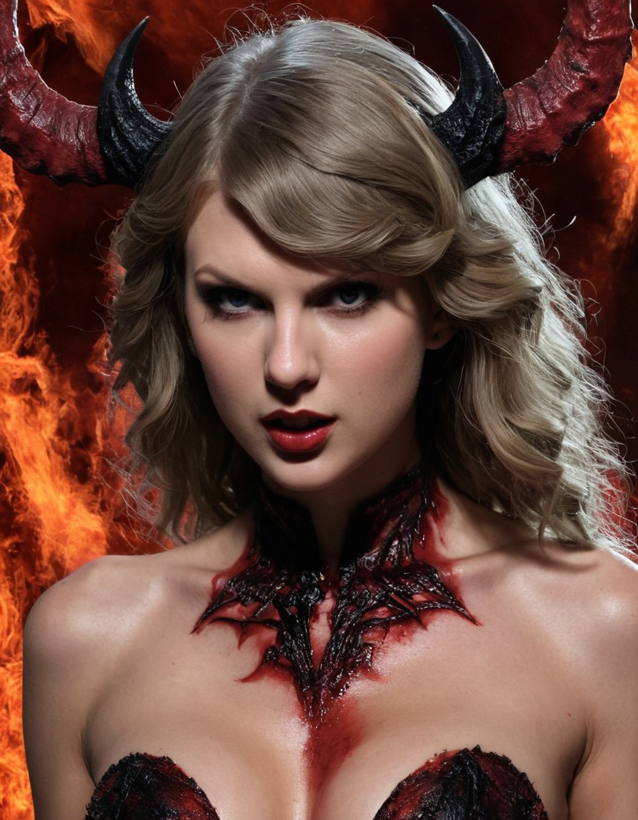 taylor swift, demon, hell, supernatural, music, pop culture