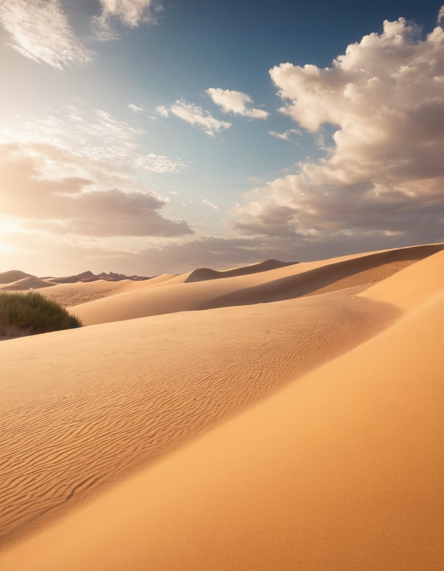 nature, sand dune, beautiful, landscape, scenery