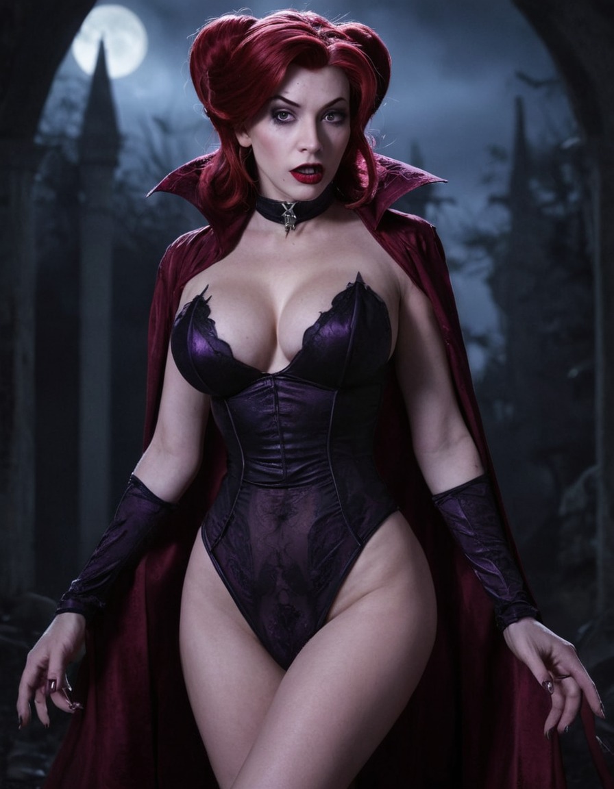 vampire, megara, seductress, immortal, undead, mythology, supernatural