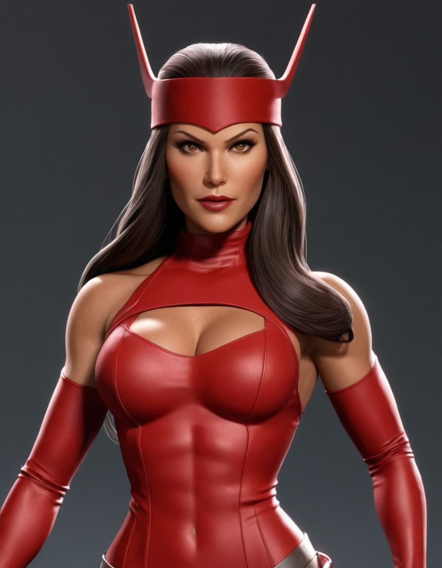 fun, elektra (marvel comics), caricature, marvel comics, humor, character, satire