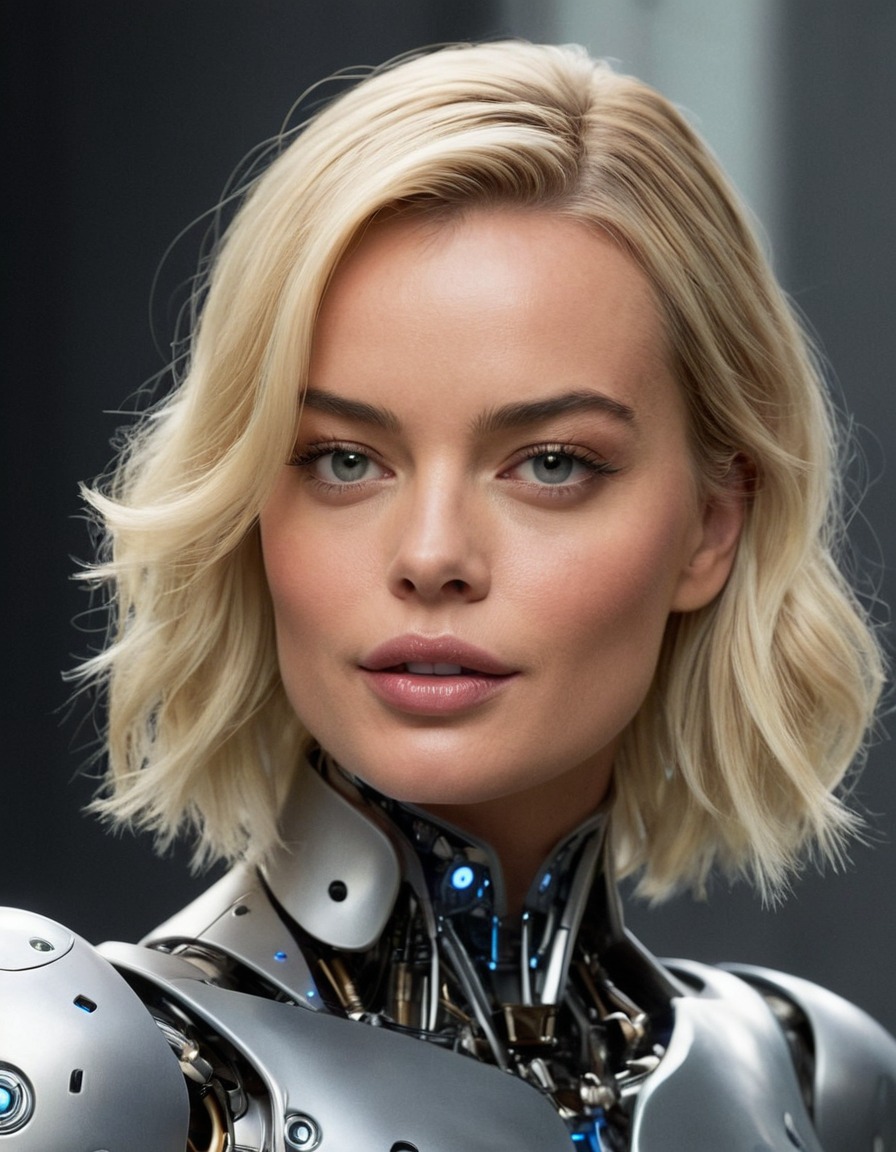 robot, margot robbie, actor, artificial intelligence, film, science fiction