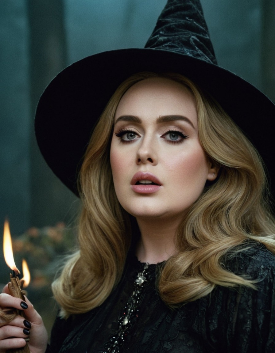 witchcraft, magic, adele, singer, celebrity, music, spellcasting