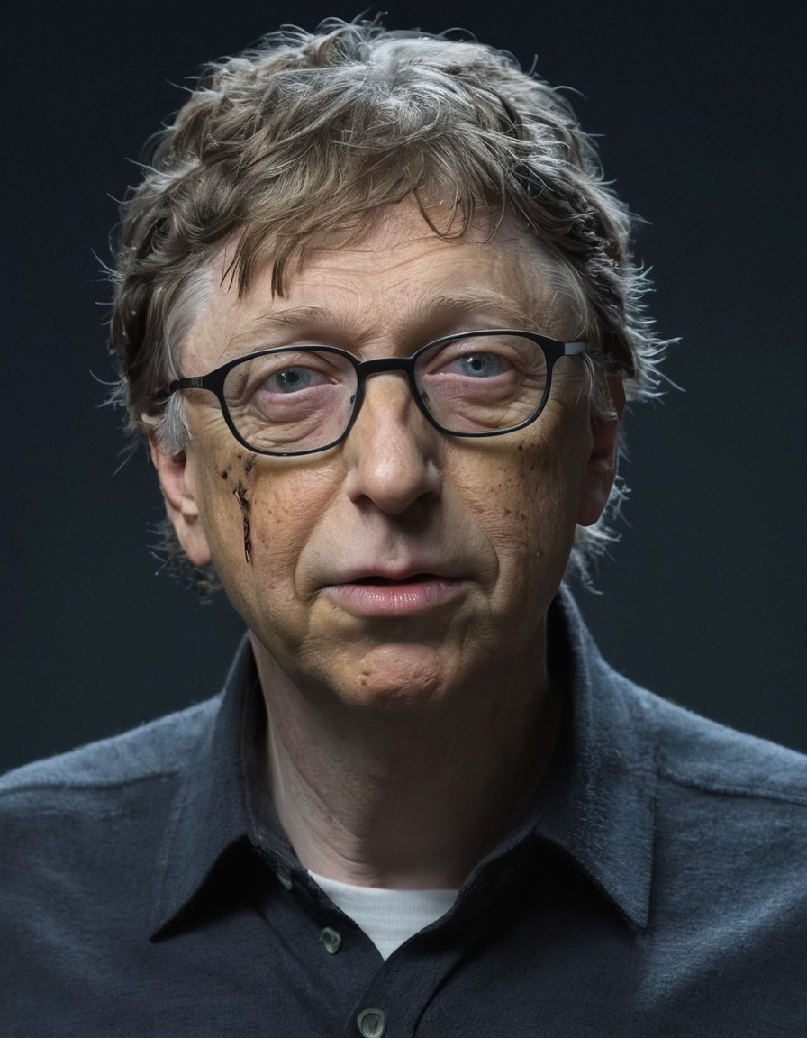 bill gates, zombie, horror, humor, celebrities