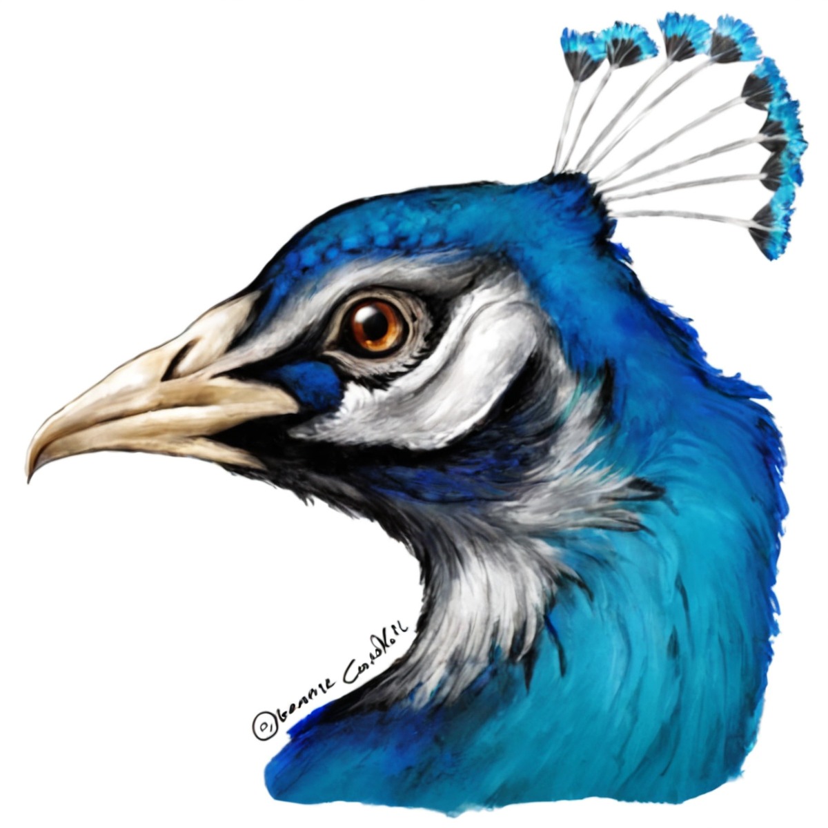 digitalpainting, animal, bird, animalart, digitalart, digital, digitalartist, digitalartwork, digitaldrawing, digitalillustration, noai, peacock, realistic, realisticart, realisticdrawing, peacockcolors, peacockhead, peacock_feathers, peacockart, peacockpainting, notaigenerated, notaiart, noaiart, noaiwereusedinthemakingofthis, noaigenerated, noaigeneratedart, no_ai_art, no_ai_generated_art, noaigeneratedimages, peacocktutorial