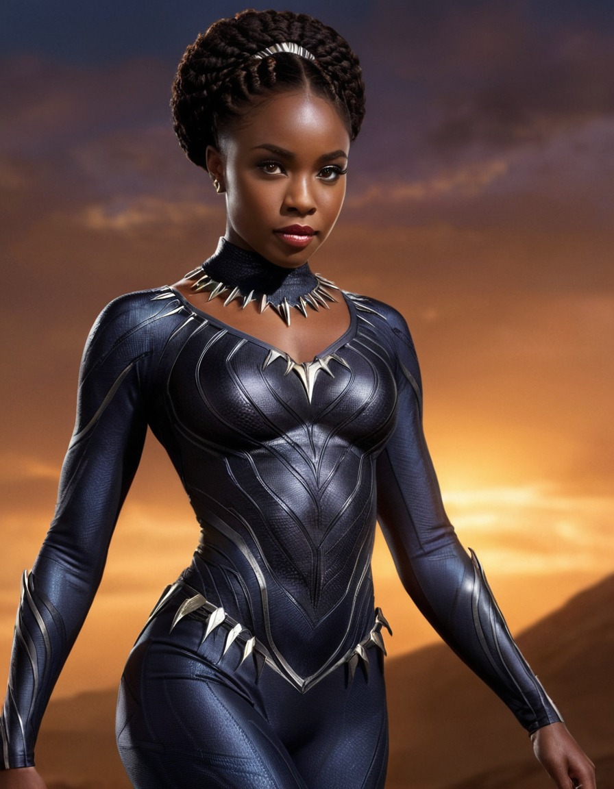 black panther, female superhero, marvel comics, wakanda, superheroine