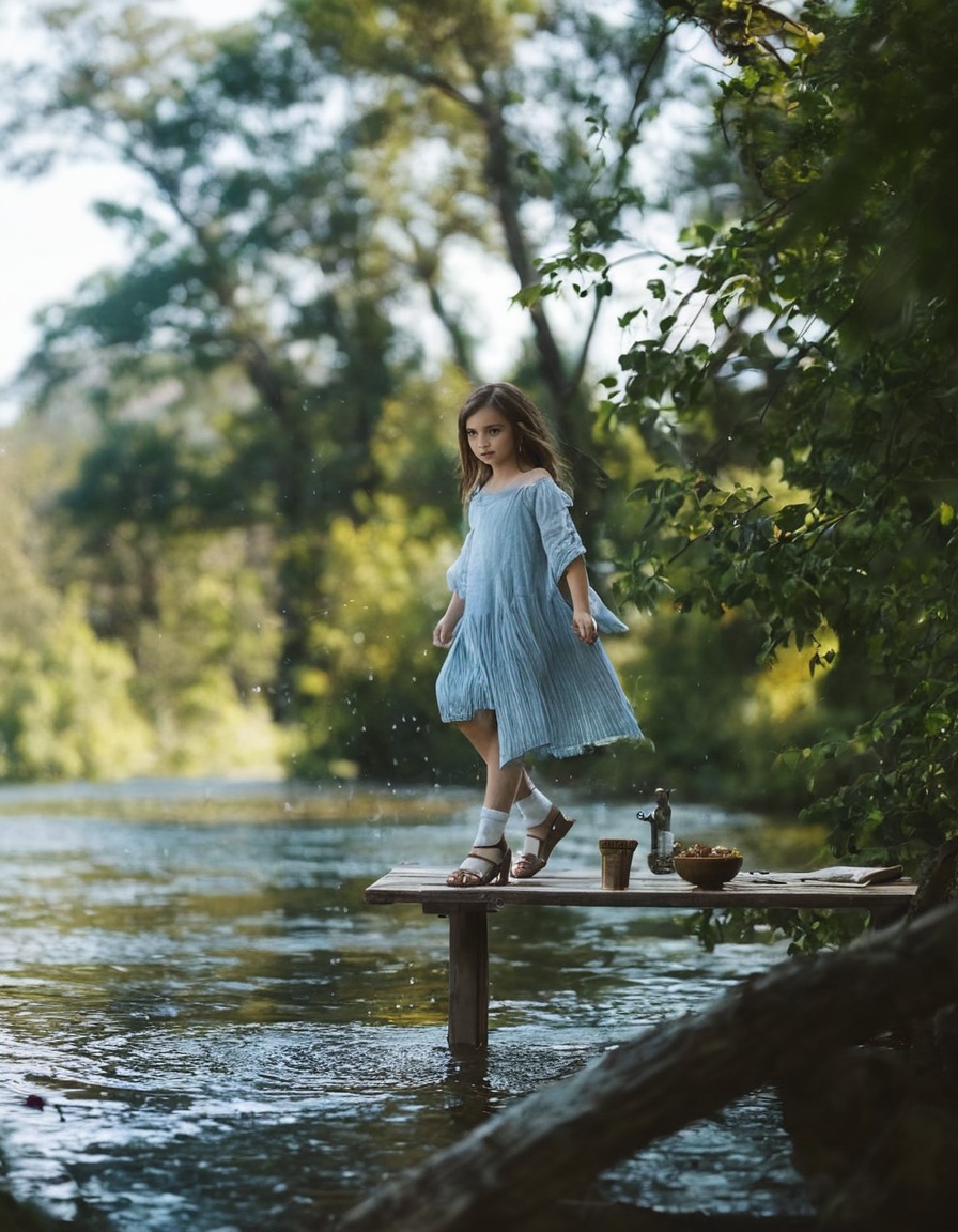 photography, magic, fairytale, portrait, doll, beauty, balljointeddoll, bjd, bokeh, dollmore, pier, river, summer, water, abjd, zaoll, dollphotography, zaollluv, бжд, куклы