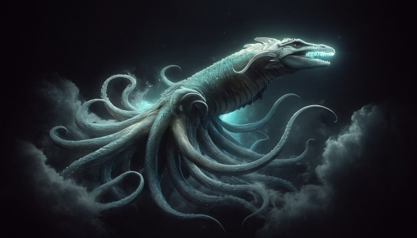 digitalpainting, creature, octopus, digitalart, conceptart, animal, sea, characterdesign, fantasyart, squid