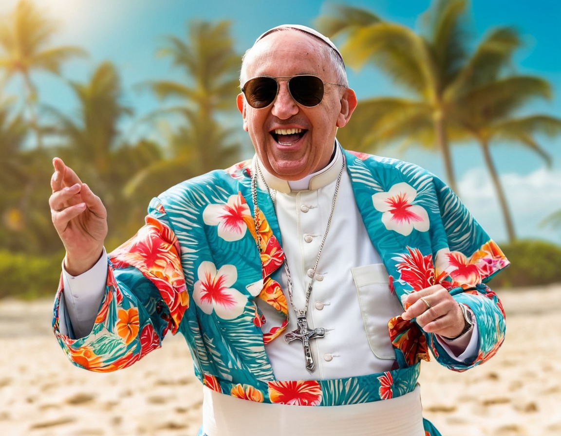 relaxation, vacation, summertime, celebration, joy, pope francis, vatican