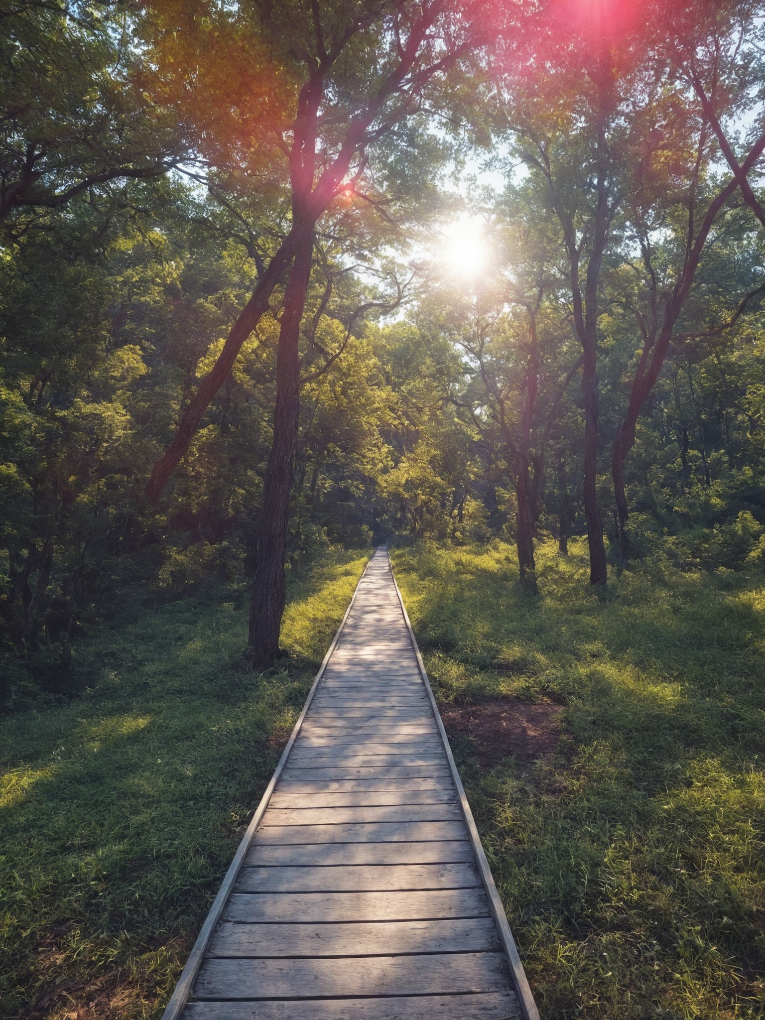 nature, nature photography, sun, sun burst, lens flare, landscape, naturecore, cottagecore, flowers, trees, green, foliage, summer, my photgraphy