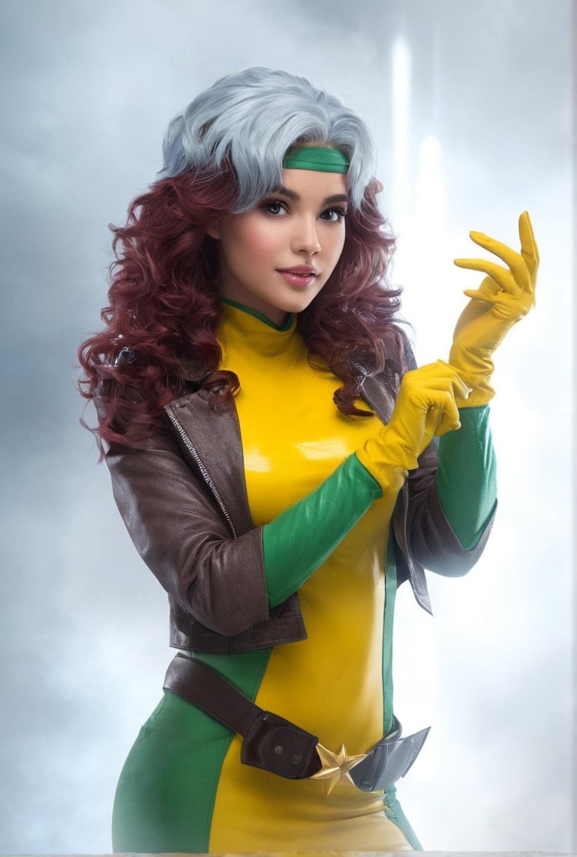 cosplay, xmen, photography, digitalart, portrait, rouge, xmenmarvel, cosplaycostume, cosplayphotography, rouge_fanart, ゴムの日