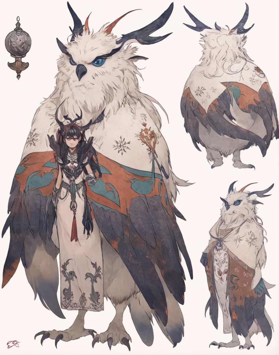 characterdesign, adoptable, adoptablesopen, dnd, characterconcept, owl