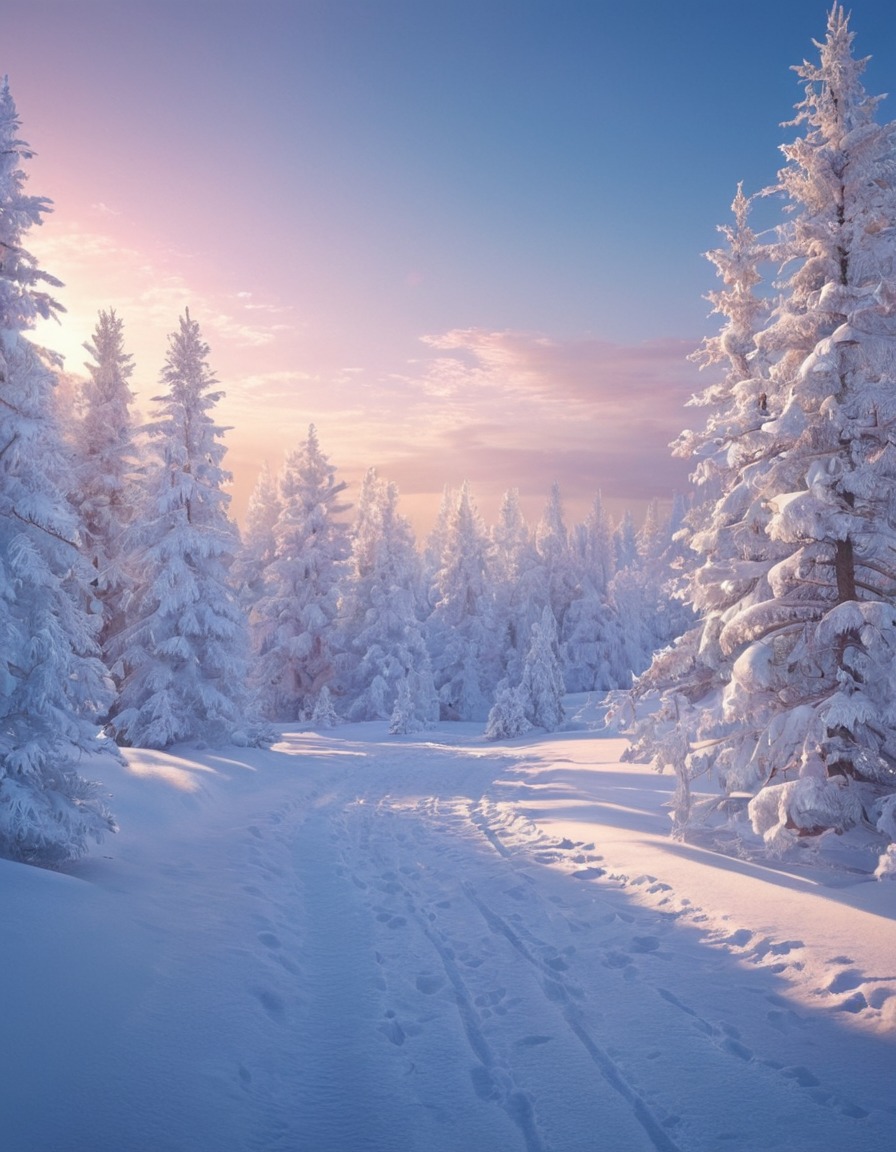 nature, snow, beauty, winter, landscape, scenery, winter wonderland