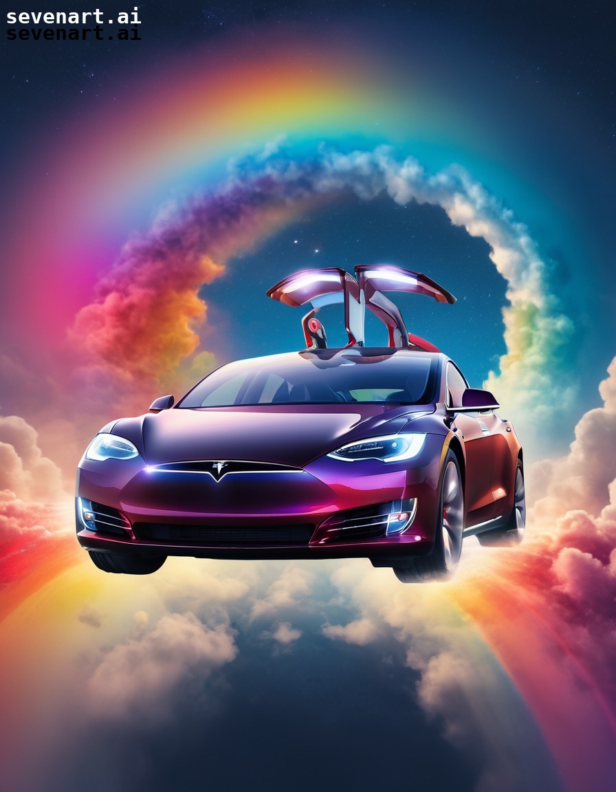 elon musk, spaceship, tesla, galaxy, rainbow, elonmusk, musk