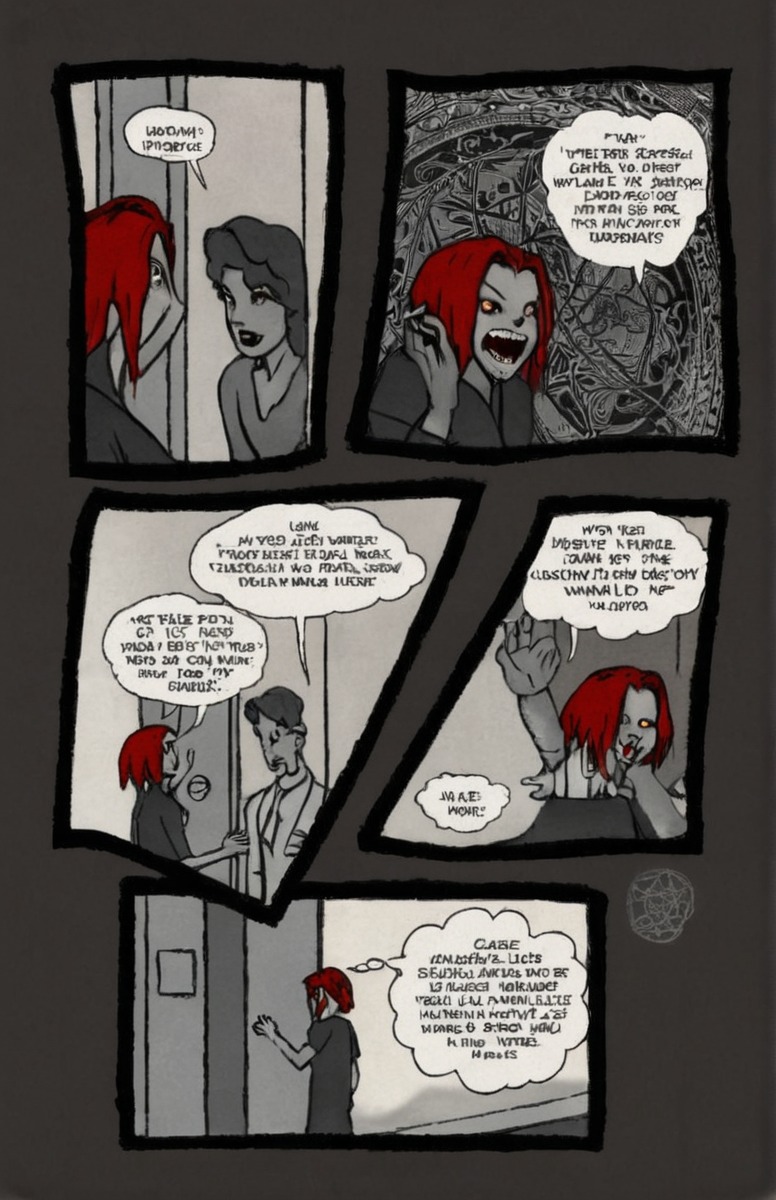 originalcharacter, digitalart, drama, webcomic, comic, hospital, littleredridinghood, mentalhealth, mentalillness, psychosis, redridinghood, schizophrenia