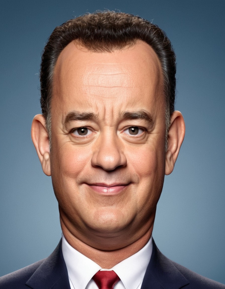 tom hanks, caricature, funny, comedy, actor, celebrity, humor