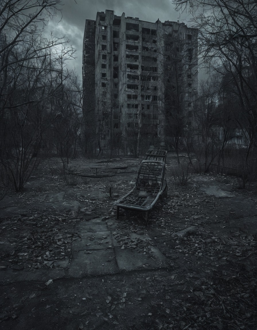 park, abandoned, urban, city, public space, neglected, urban exploration