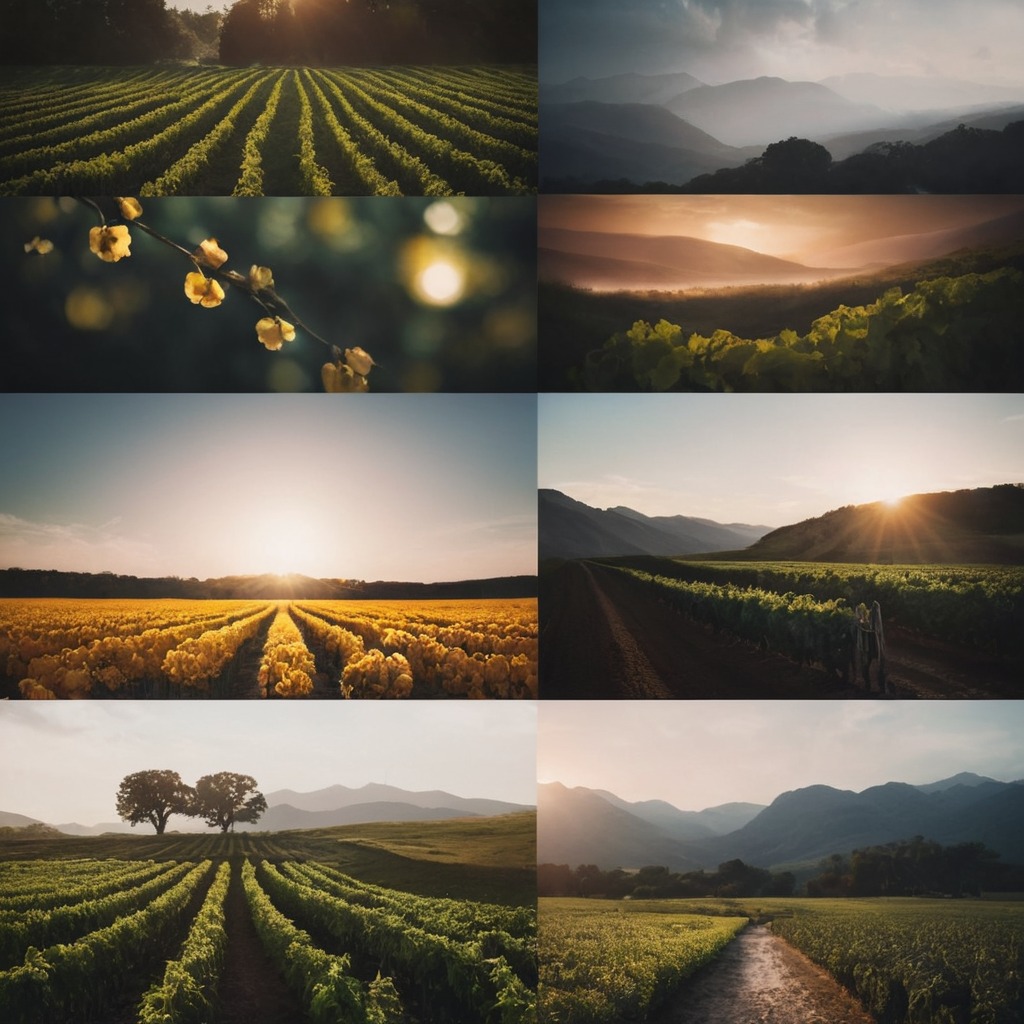 grapes, vines, vinyard, aiart, dailychallenge, stablediffusion