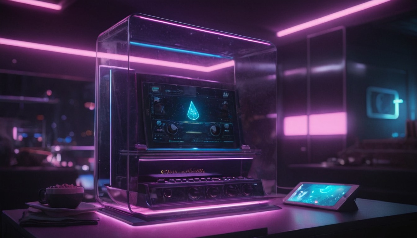 scifi, wallpaper, cyberpunk, neon