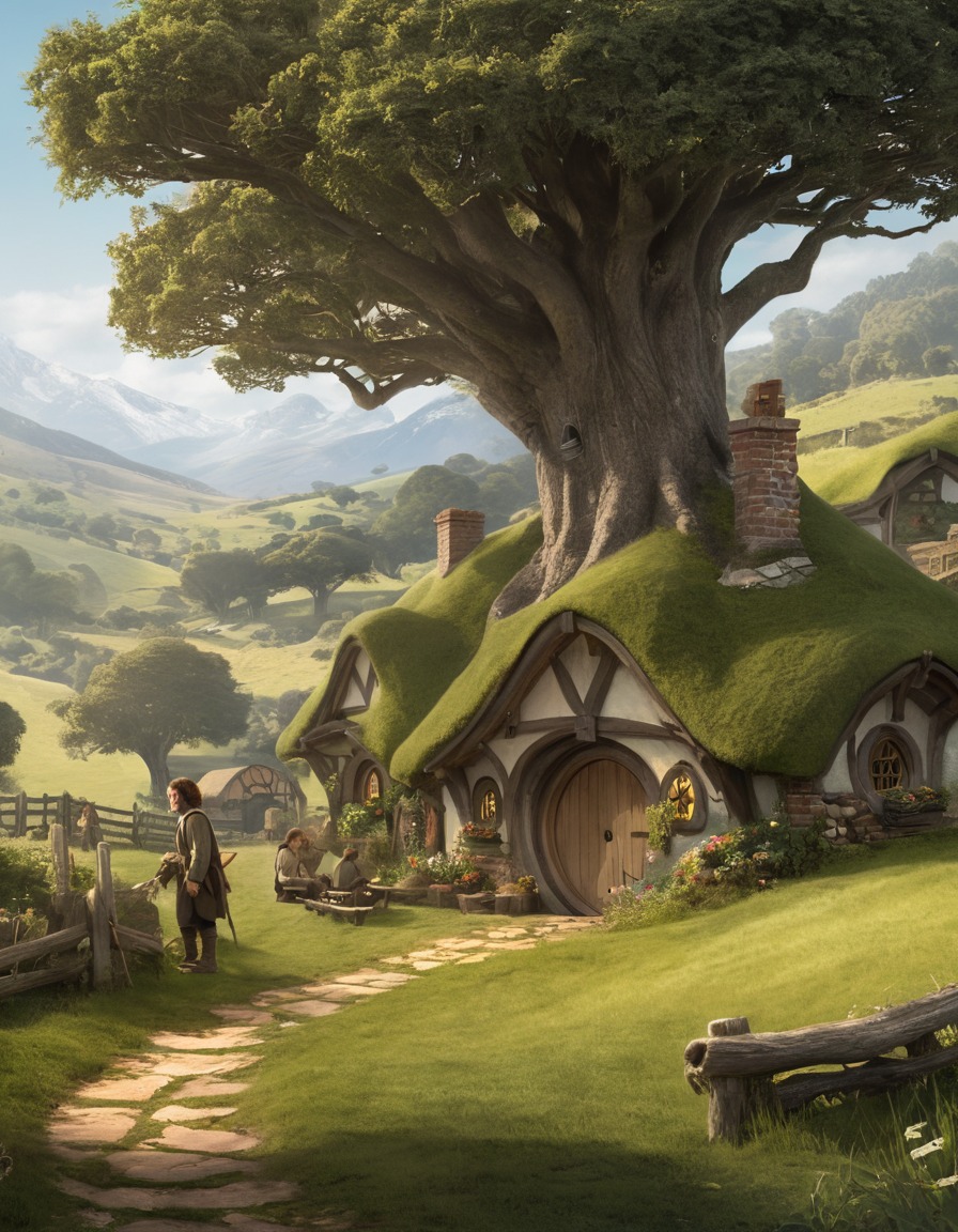 serene, hobbits, shire, peaceful, lifestyle, john tolkien, tolkien