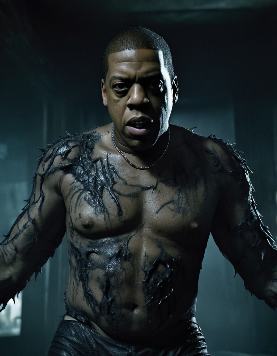 jay-z, monster, transformation, haunted house