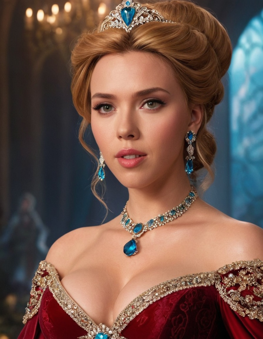 princess, scarlett johansson, disney, actress