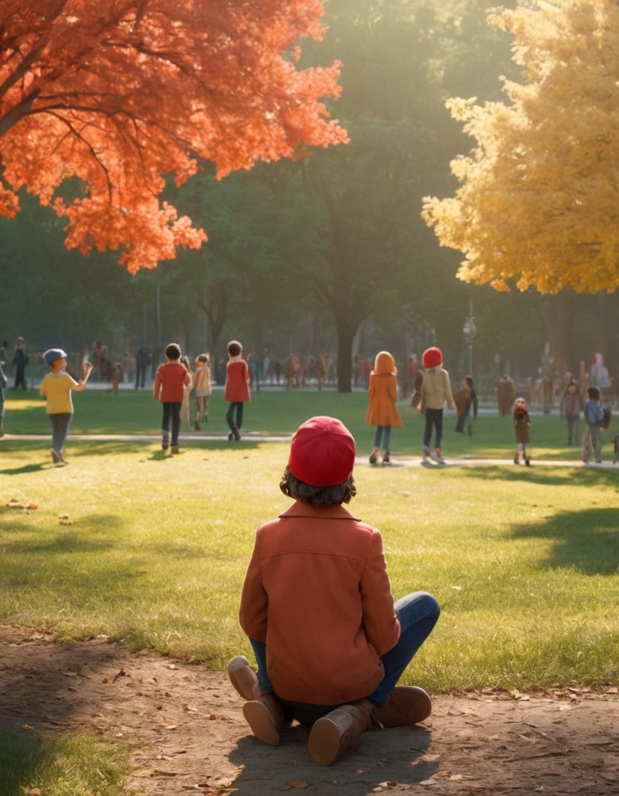 holden caulfield, the catcher in the rye, j.d. salinger, childhood, observation, park, adolescence, books