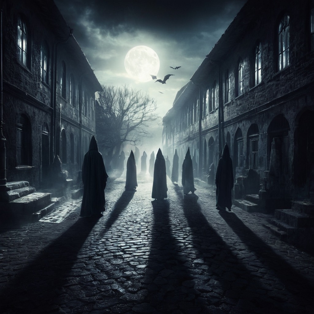 horror, creepy, ghost, spooky, digitalart, gothic, cemetery, fantasyart, vampire, halloween, supernatural, fog, shadows