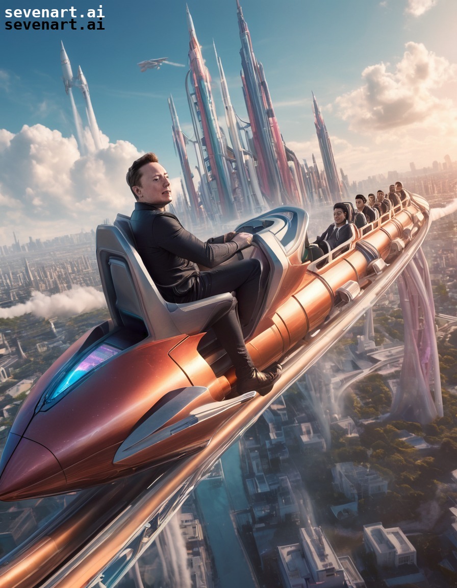 future, technology, innovation, amusement park, transportation, elonmusk, musk