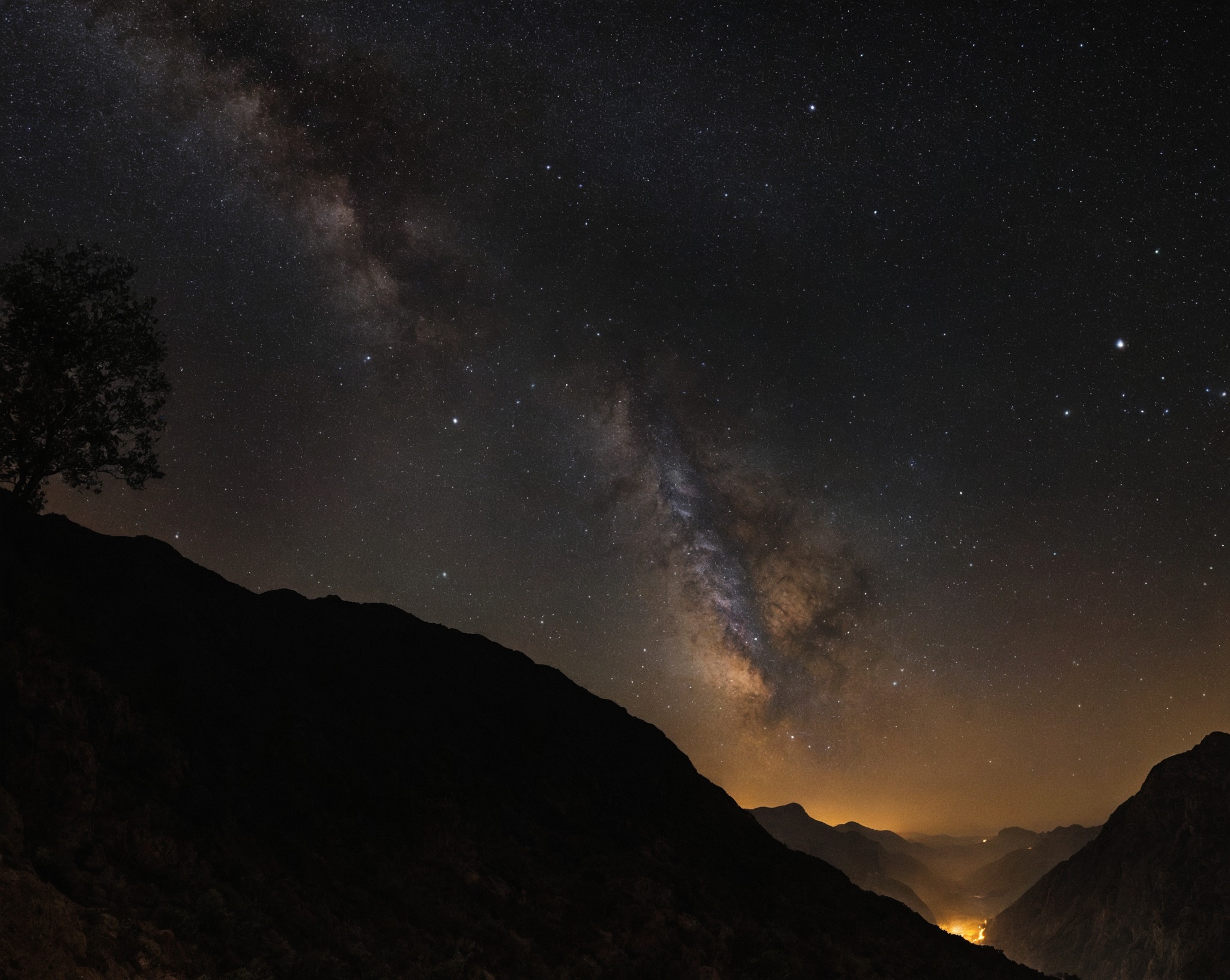 milky way, galaxy, starscape, zermatt, mountains, alps, landscape, nature, nightsky, milky way over the mountains, ahr, alpine haute route, long distance trail, wilderness, hiking, trekking, photography, original photography, photographers on tumblr, ahr 2021