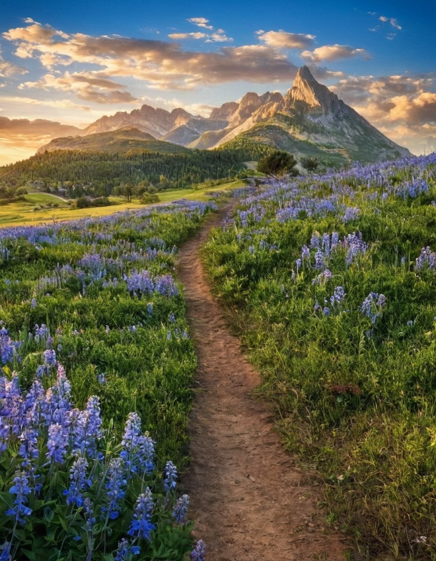 crested butte, gunnison, colorado, usa, nature, mount, landscape, nature aesthetic, flowers, wild flowers