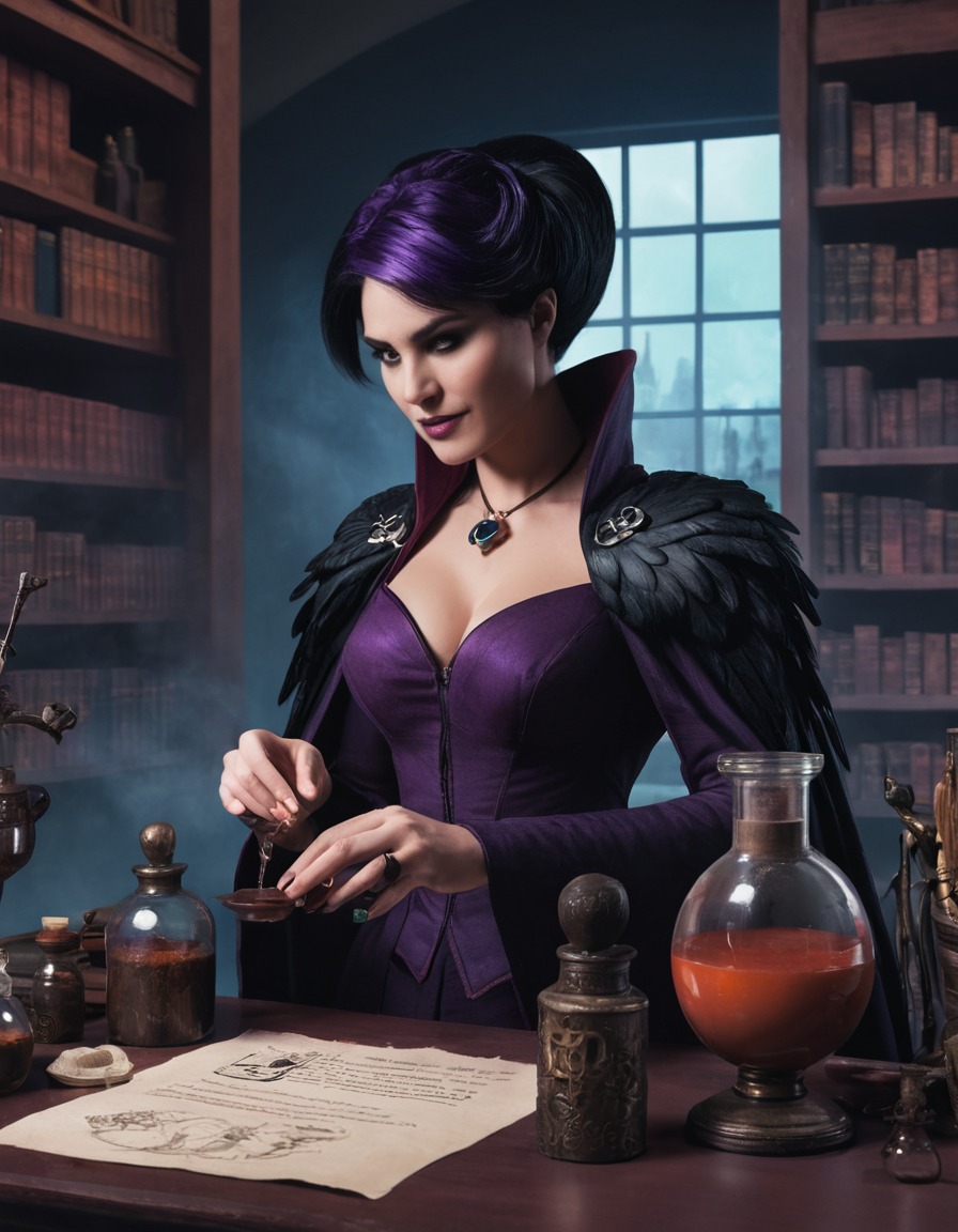 magic, potions, workspace, fantasy, witchcraft, games, girls from games