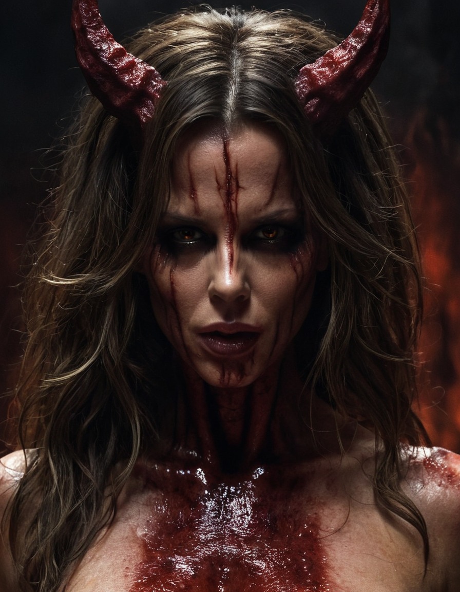 kate beckinsale, demon, hell, actors, supernatural, hollywood, fantasy