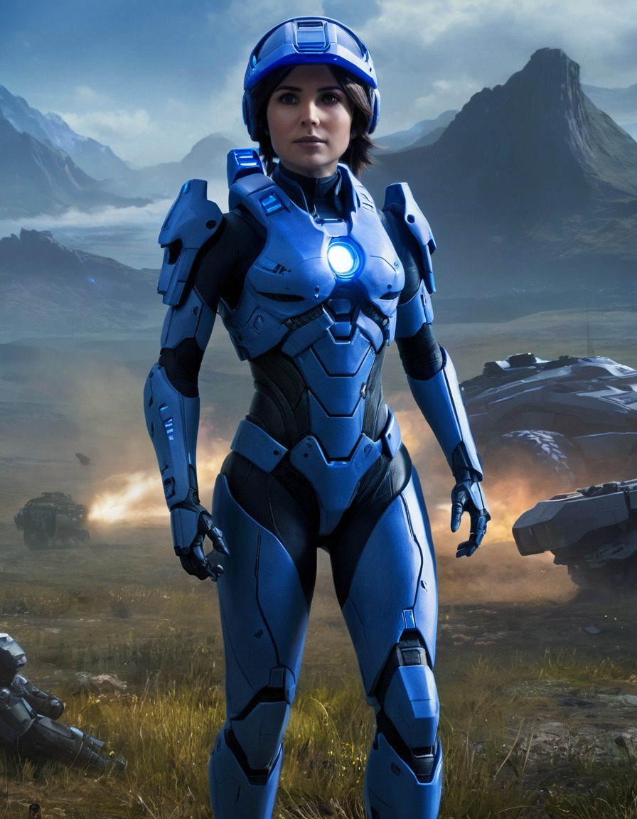 cortana, halo, artificial intelligence, battlefield strategy, technology, science fiction, robots, games, movies