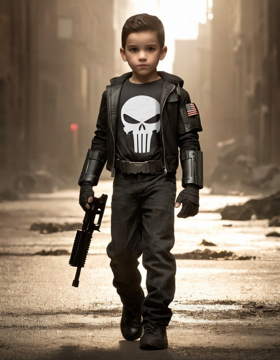 frank castle, the punisher, marvel comics, vigilante, tragic past, origin story, childhood trauma