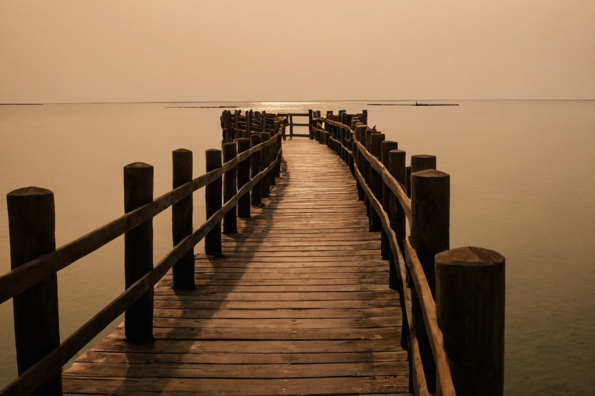 fog, landscape, mist, morning, water