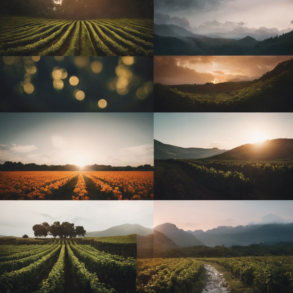 grapes, vines, vinyard, aiart, dailychallenge, stablediffusion