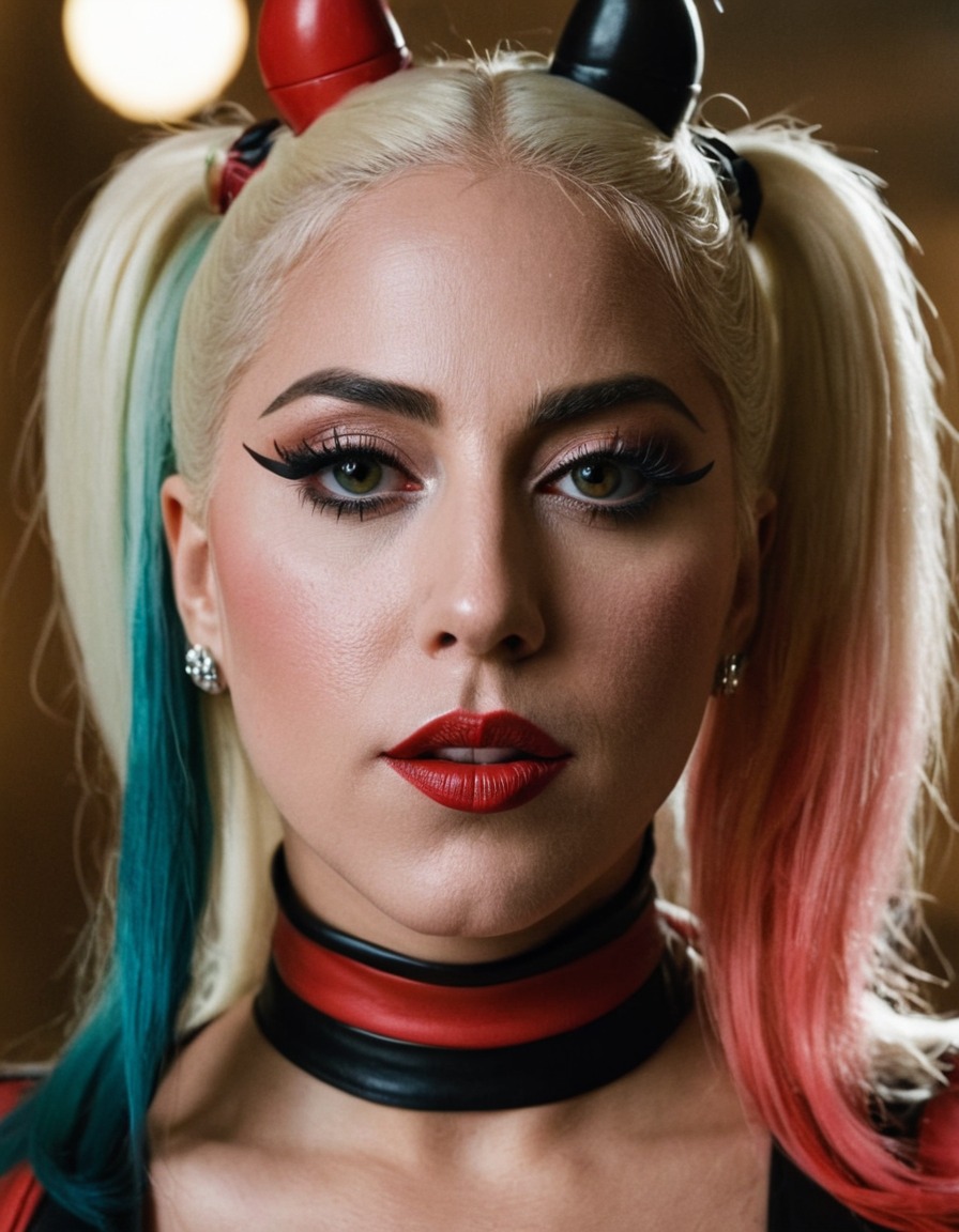 harley quinn, lady gaga, character portrayal, entertainment, superhero, villain, method acting