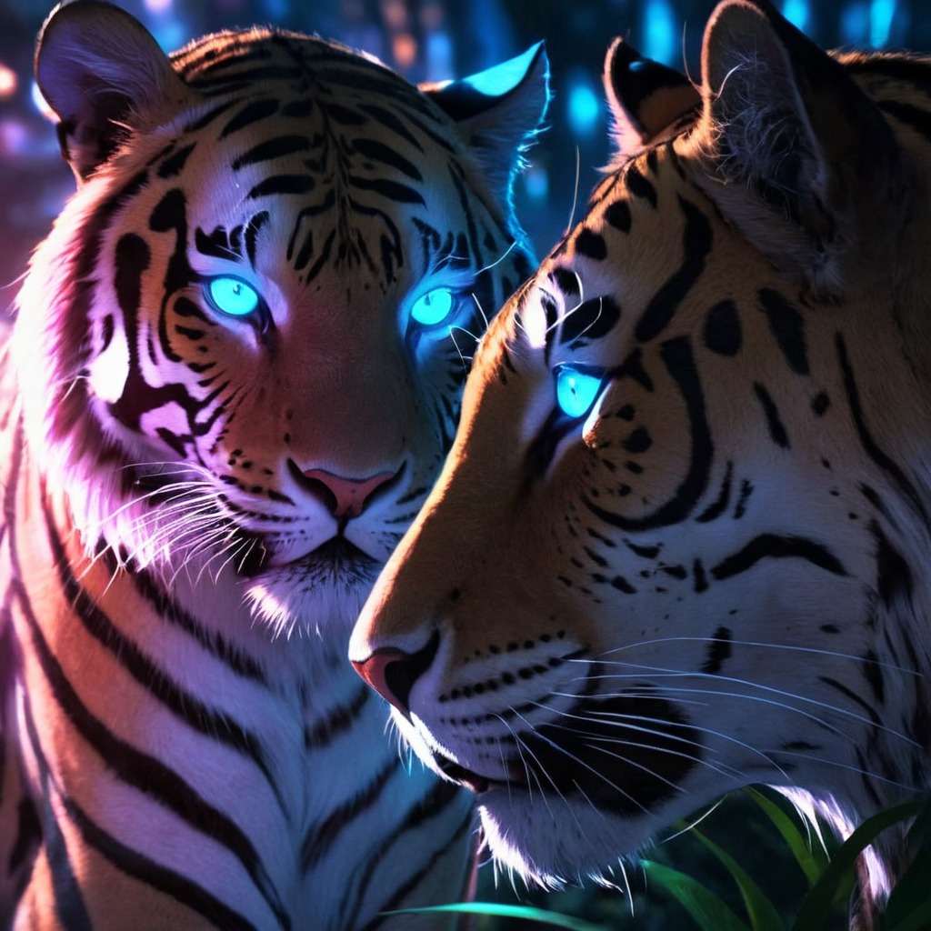 feline, tiger, digitalart, animal, animalart, characterdesign, photography, adoptable, warrior, magic, zoo