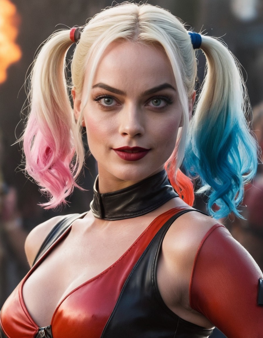 margot robbie, harley quinn, actress, dc comics, superhero, action movie, entertainment