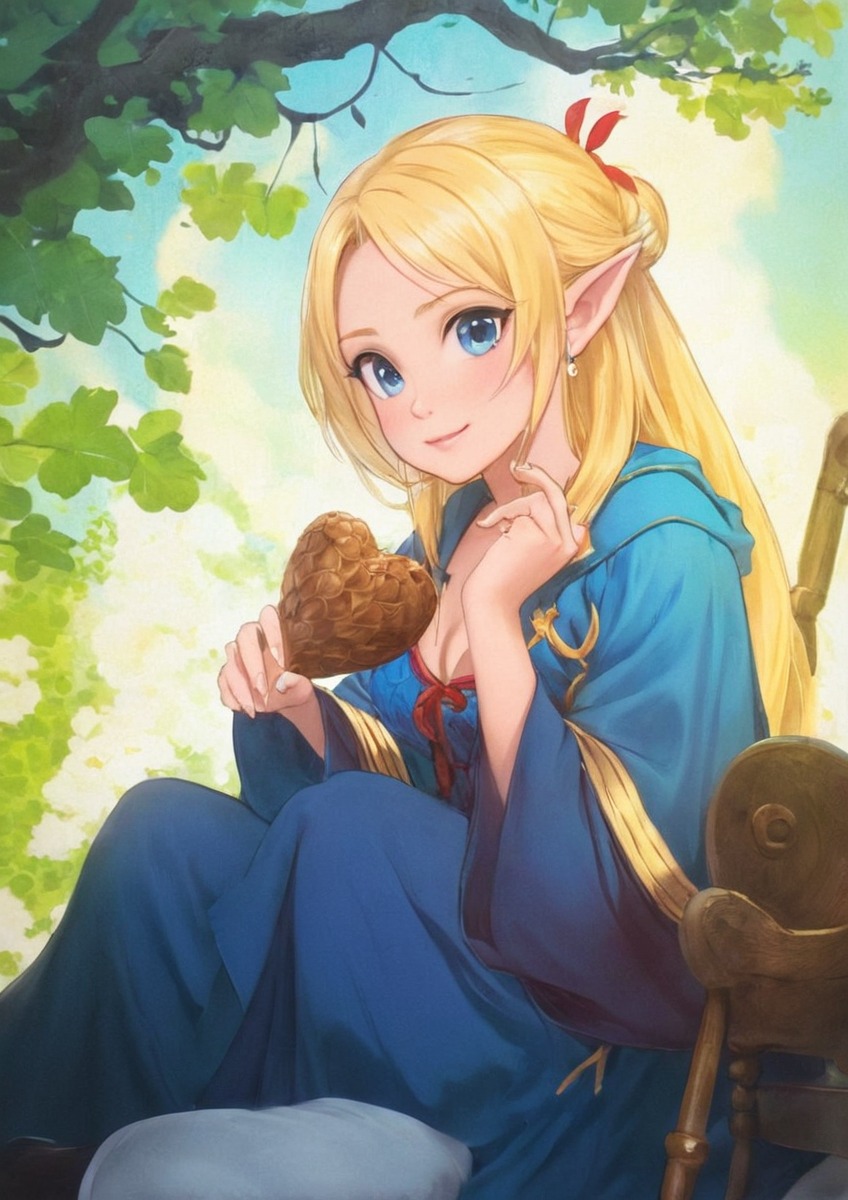 marcille donato, delicious in dungeon, dungeon meshi, kawaii, anime