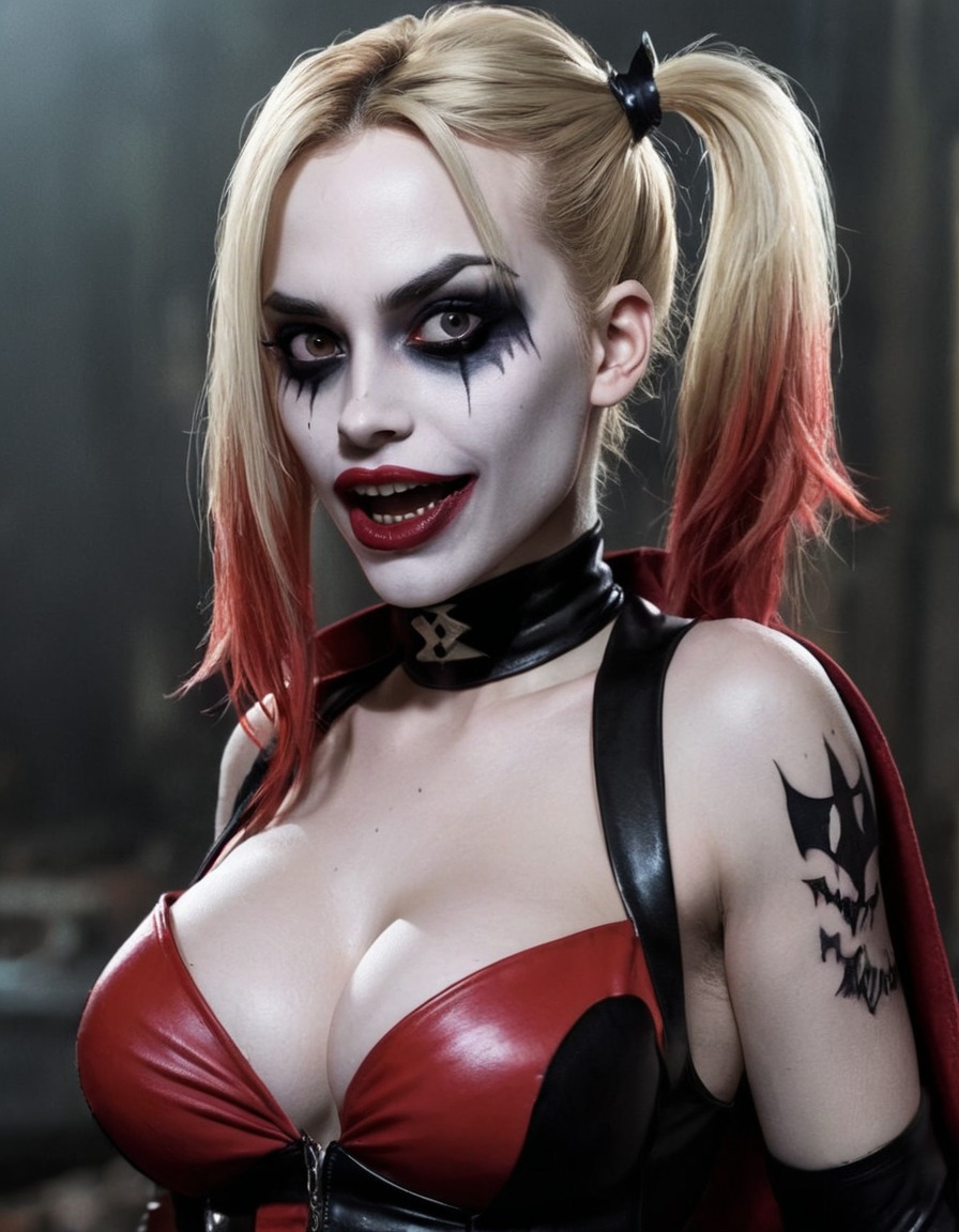 vampire, harley quinn, dc comics, supernatural, anti-hero, dark, fantasy