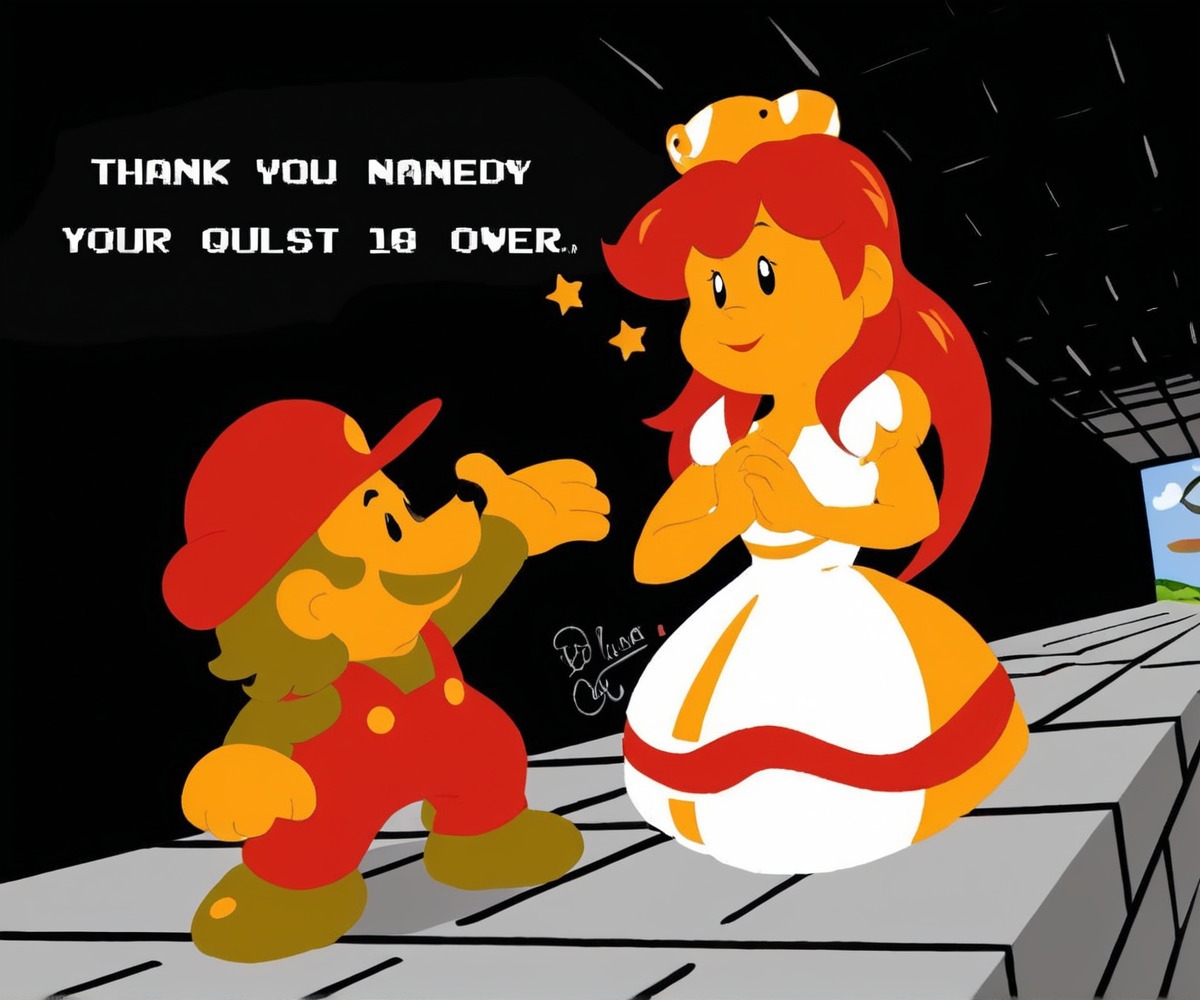 fanart, videogamefanart, nintendo, mario, digitalart, nes, nintendoentertainmentsystem, princesspeach, retro