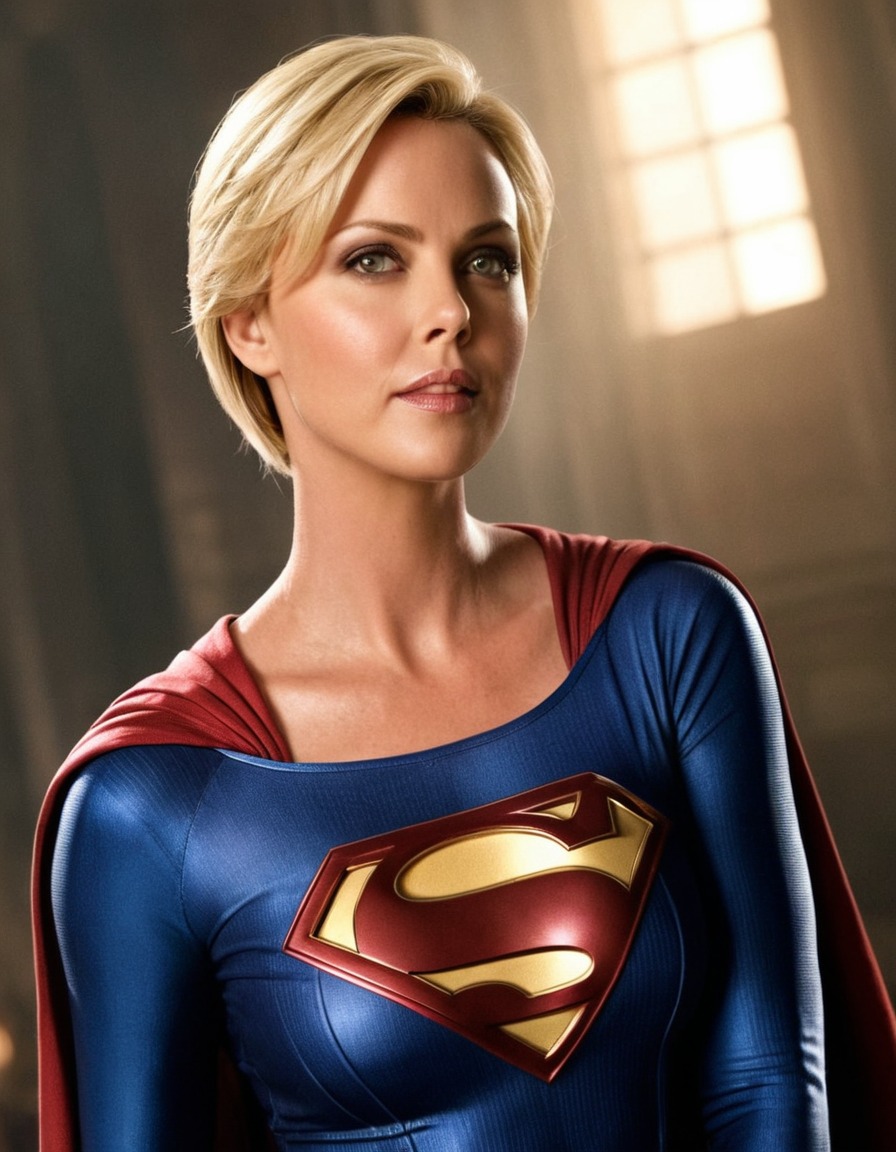 charlize theron, actress, supergirl, superhero, action, fantasy, film